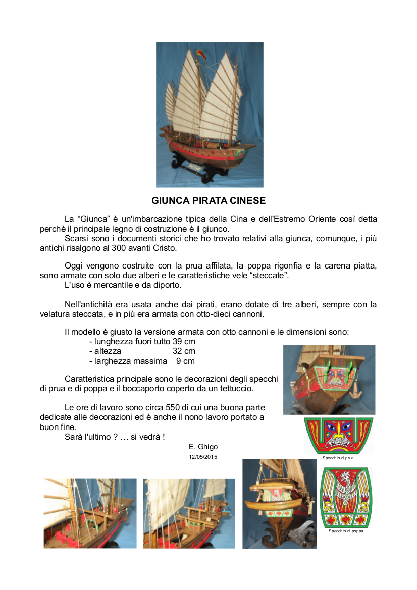 Giunca Pirata Cinese